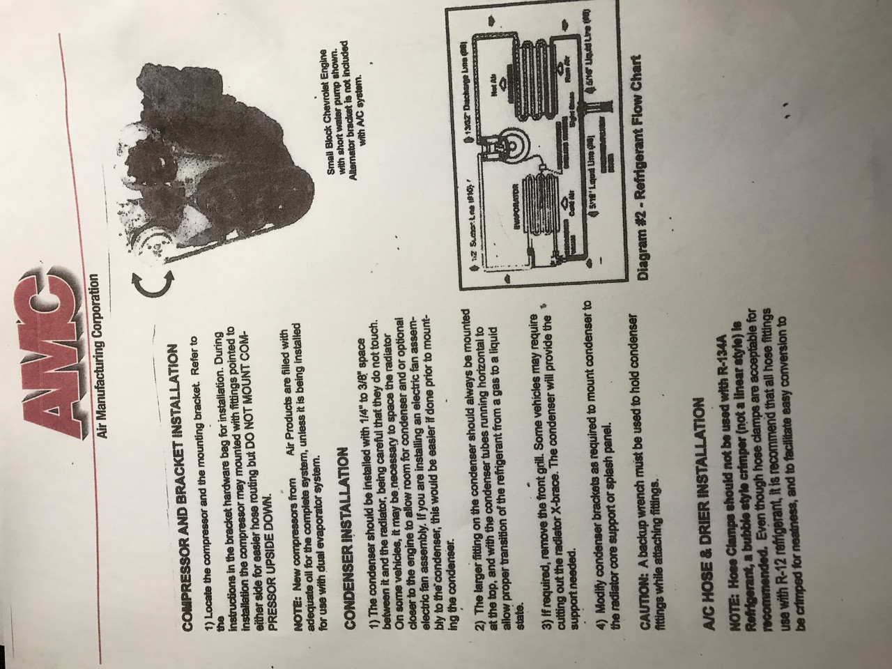 Underhood AC Upgrade Package for 1971 1972 1973 1974 1975 1976