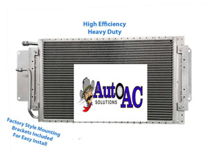 1966 1967 Chevrolet Corvette AC Condenser Parallel Flow for use with R134a Replaces OEM 3891735