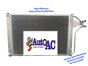 1986 1987, 1989 Chevrolet Corvette Indy 500 AC condenser High Efficiency Parallel Flow A C Condenser Replaces OEM 3056639