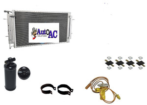 1968 1969 Cadillac Eldorado AC condenser Parallel Flow, drier, expansion valve package OEM 3014842