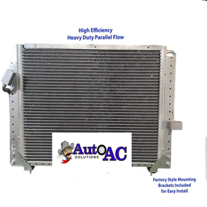 1992 1993 1994 1995 1996 1997 1998 1999 2000 2001 2002 Dodge Viper AC Condenser Parallel Flow Air Conditioning Condenser Replaces OE#VIN037030-OVR 560-0280PF