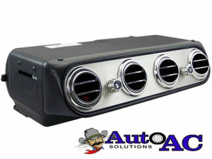 1958 1959 1960 1961 1962 1963 1964 1965 1966 1967 1968 1969 1970 1971 1972 1973 1974 1975 1976 Chevrolet Bel Air, Biscayne, Caprice, Impala Add on Vintage Look Under Dash Air Conditioning Kit