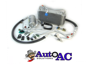 1974 1975 early 1976 Corvette Evaporator, Accumulator, Manifold Hose, Liquid tubes, orifice tube Conversion