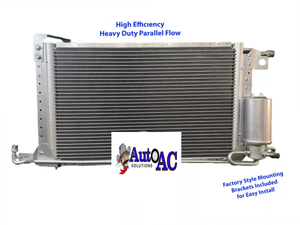 1993 1994 1995 Volkswagen Corrado with V6 engine A C condenser Parallel Flow w/drier 560-0047PF 