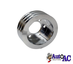 1955, 1956, 1957, 1958, 1959, 1960, 1961, 1962, 1963, 1964, 1965, 1966, 1967, 1968, 1969, 1970, 1971, 1972 Ford FE 352, 360, 390 ci, Add on 3 groove Crankshaft Pump Pulley