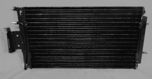 A C Condenser shown painted black, shipped non painted