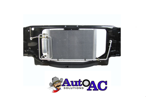 1968 1969 Chevrolet Chevelle El Camino A C Condenser and Drier Assembly, for vehicles with Passenger Side Compressor A C Condenser Drier Upgrade Package Parallel Flow for R134a