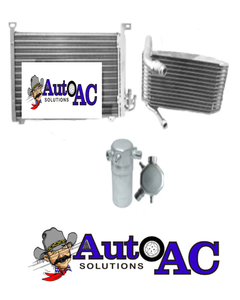 1984 1985 1986 1987 1988 Pontiac Fiero AC Condenser, Drier, Evaporator Core, Package for R12 or r134a