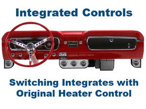 1965 1966 Mustang AC Kit Air Conditioning Heat and Defrost System Complete 289/302, R12 or R134a Compatible, Custom Build, Made in the USA