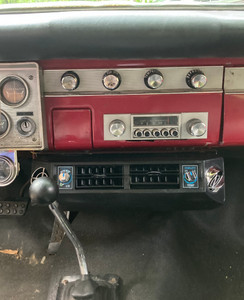 1955 1956 1957 1958 1959 1960 Buick 322, 364 nailhead. Under the dash add on a/c with heat package