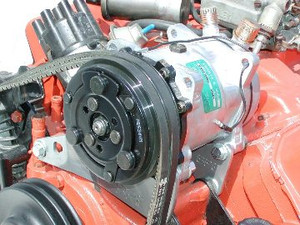 1967 1968 1969 1970 1971 1972 1973 1974 1975 1976 1978 1979 1980 Plymouth Barracuda, Belvedere, Cuda, Duster, Fury, Satellite, Scamp, Valiant, Volare Big Block 383, 400, 440 AC Under Hood Upgrade Package R12-R134a