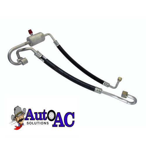1967 1968 1969 1970 1971 1972 Chevrolet and GMC Pickup Trucks A C Dual Hose Assembly with Muffler