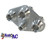 Bulkhead Fitting, Diamond Shape, Billet Aluminum, 2 #6 & #10 A/C Fittings & 2 Heater Connections A C Bulkhead Fitting, Diamond, #6 & #10 A/C Fittings, 2 #10 Heater Fittings, O-Ring