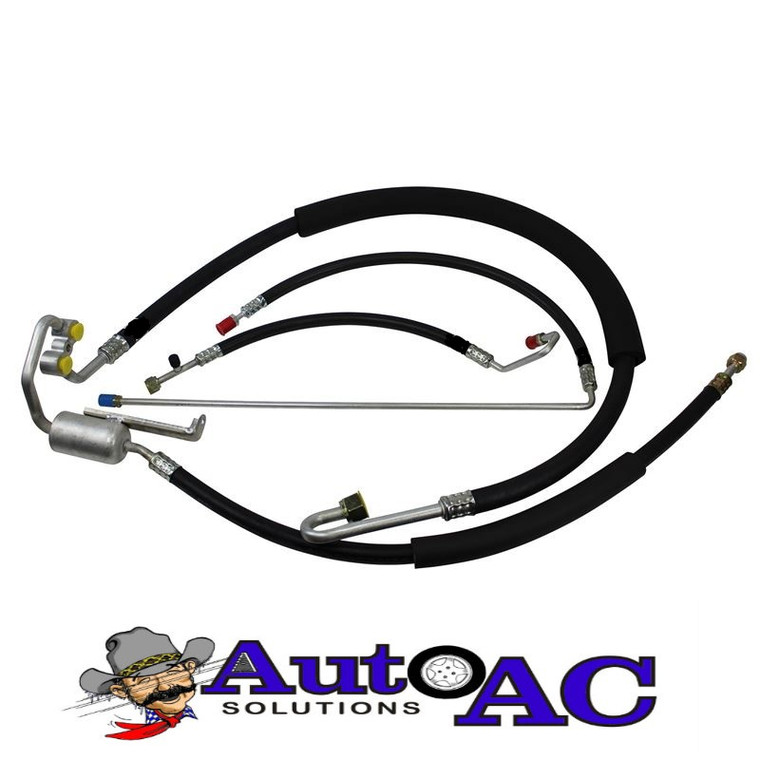1969 Camaro A C Hose Kit A C Manifold Hose, A C Liquid Line for R12 or R134a NEW