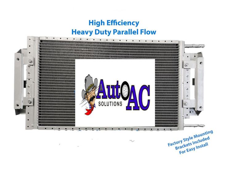 1964 1965 1966 Chevrolet Chevelle, Malibu, El Camino AC Condenser Parallel Flow for R12 or R134a