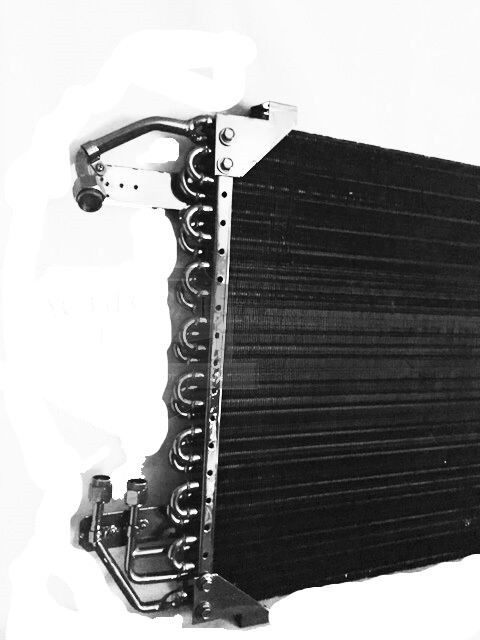 1975 1976 Ford Thunderbird A C Condenser High Performance for R12 or R134a Replaces OE# D5SZ19712A 