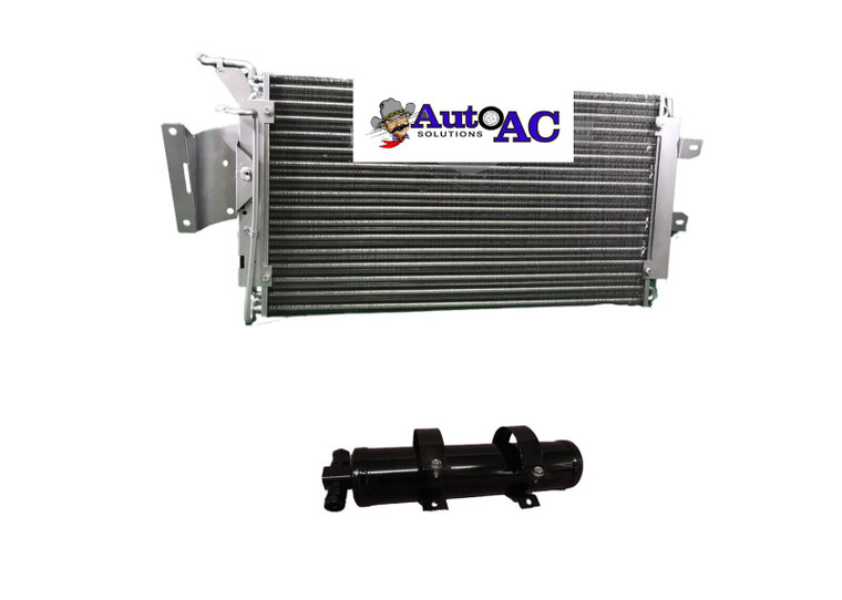 1968 1969 1970 1971 1972 GTO, Grand Prix, Tempest, LeMans, Safari, 1968 1969 1970 Parallel Flow Bonneville, Catalina A C Condenser, Drier, Drier Brackets New OE Replacement R134a Replaces OE #3018267