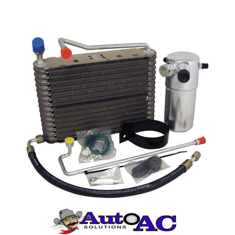 1967 1968 1969 1970 1971 1972 Chevrolet Pickup Trucks, A C Evaporator Conversion Kit, from Expansion Valve to Accumulator & Orifice Design 