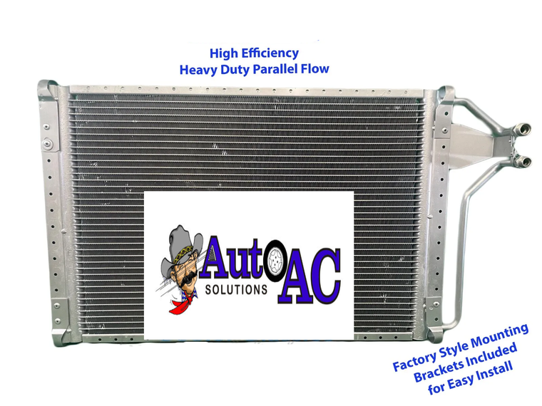 1986 1987, 1989 Chevrolet Corvette Indy 500 AC condenser High Efficiency Parallel Flow A C Condenser Replaces OEM 3056639