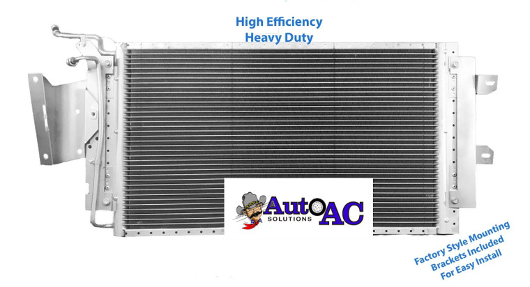 1972 Pontiac GTO, Grand Prix, LeMans, Tempest A C Condenser Parallel Flow for R134a Replaces OEM 3025727