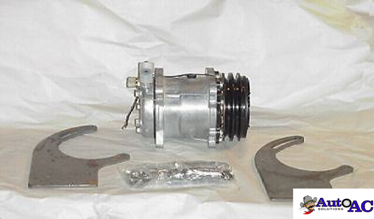 1963 1964 1965 1966 1967 1968 1969 1970 1971 1972 1973 1974 American Motors, add on A C Compressor with mounting brackets 
