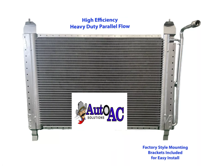 1986 1987 1988 1989 1990 1991 Mercedes Benz 300S/SD 300SDL 300SE/SEL 420SEL 560SEL A C Condenser Parallel Flow HIgh Performance for R134a Replaces OEM# 126 830 24 70 (560-4161PF)