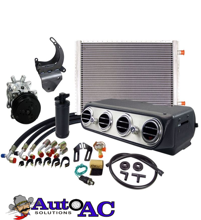 1967 1968 Mustang AC Kit Air Conditioning Under the Dash Complete 289/302, R12 or R134a Compatible, Custom Build, Made in the USA (FD-300289)