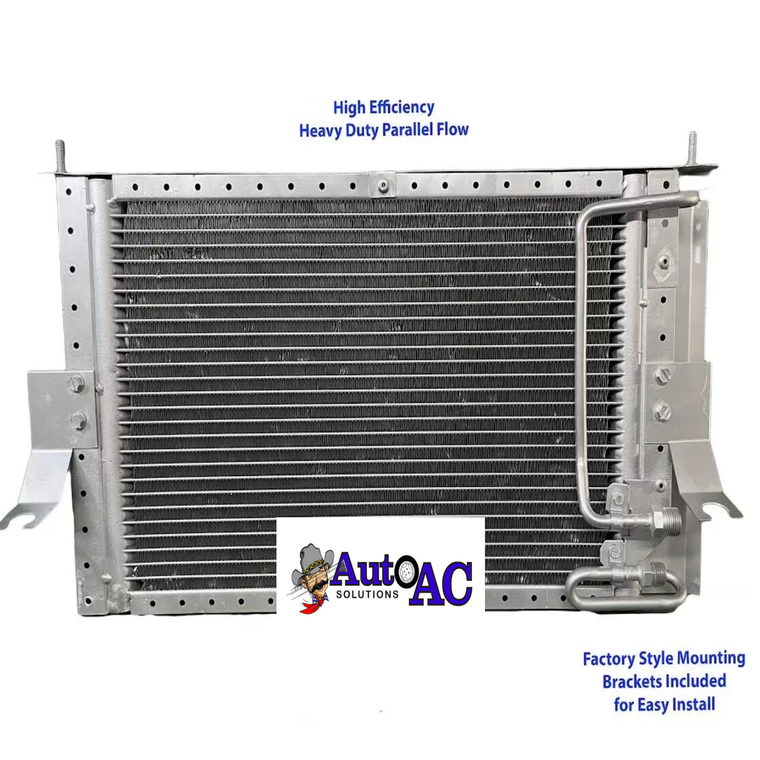 1982 1983 1984 1985 Porsche 944 944S TURBO A C Condenser Parallel Flow for R134a Replaces OEM 944 573 011 01 (560-4991PF)