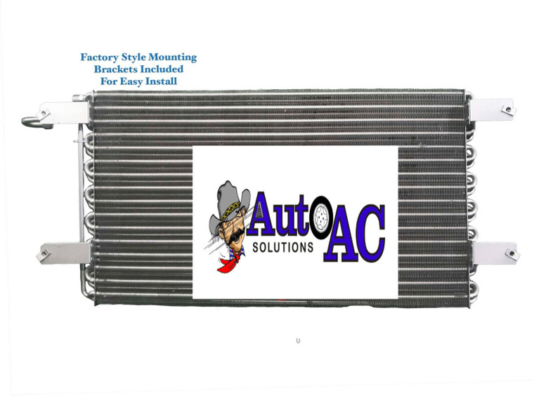 1967 1968 1969 1970 Chrysler Imperial, 300, Crown AC Condenser HIgh Performance for R12 or R134a Replaces OE# 2936485