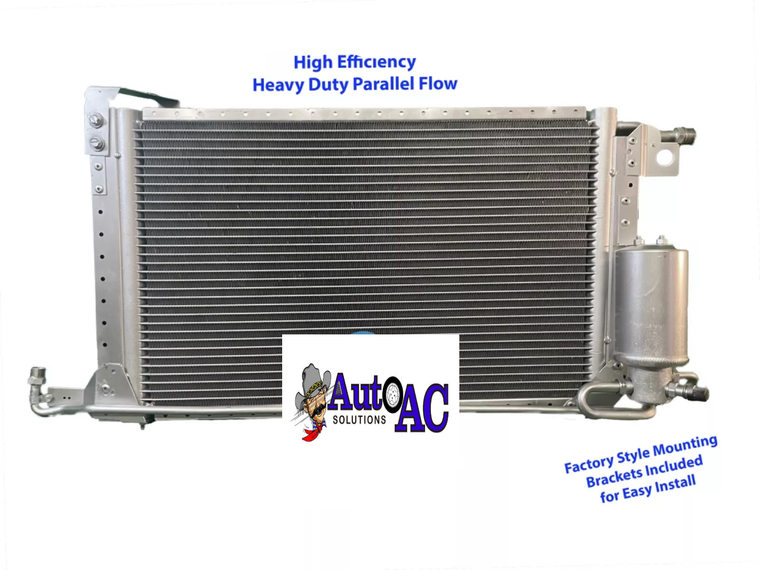 1993 1994 1995 Volkswagen Corrado with V6 engine A C condenser Parallel Flow w/drier 560-0047PF 