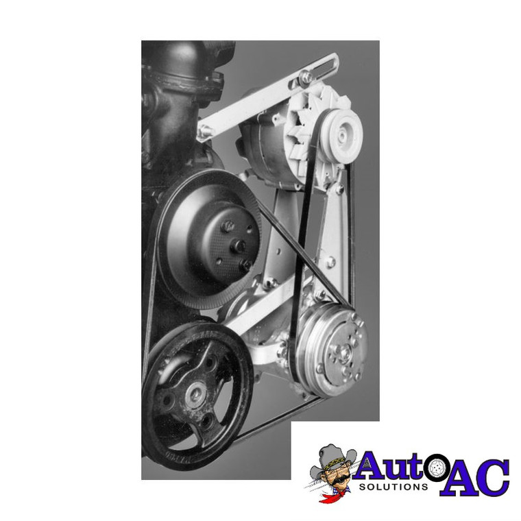 Chevrolet Straight 6, Straight 8 A C Compressor, A C Compressor Mounting Hardware for R12 or R134a 12 volt