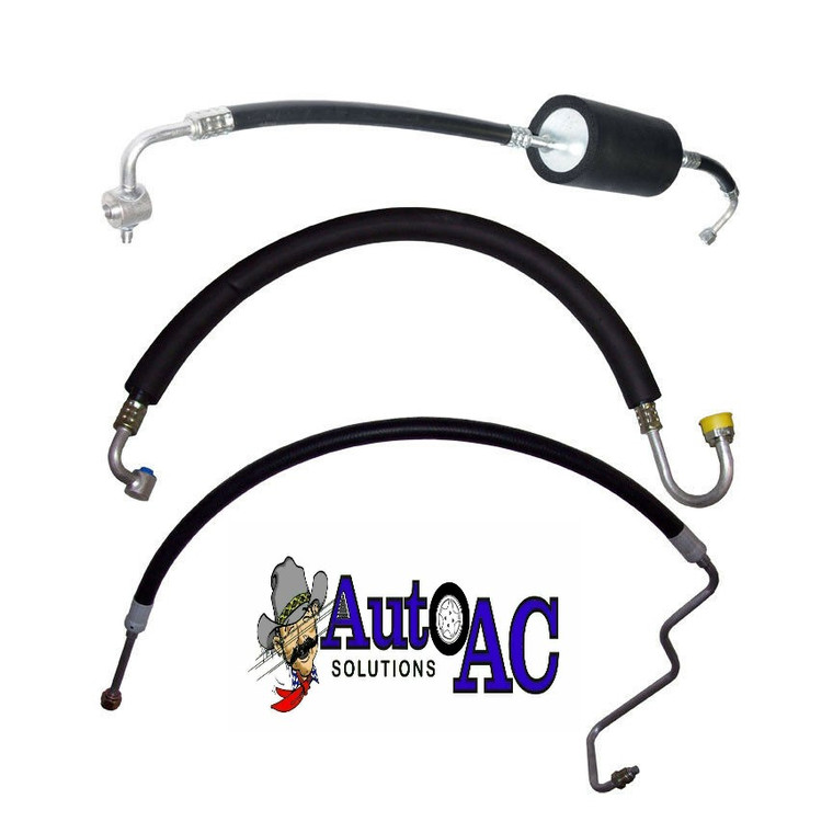 1968 1969 1970 1971 1972 Olds Cutlass AC Hose Assembly AC Suction Hose, AC Discharge Hose, AC Liquid Line