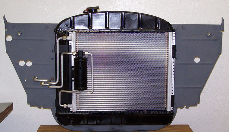 55 56 57 CHEVROLET BEL AIR NOMAD TOWNSMAN AC CONDENSER W/DRIER 