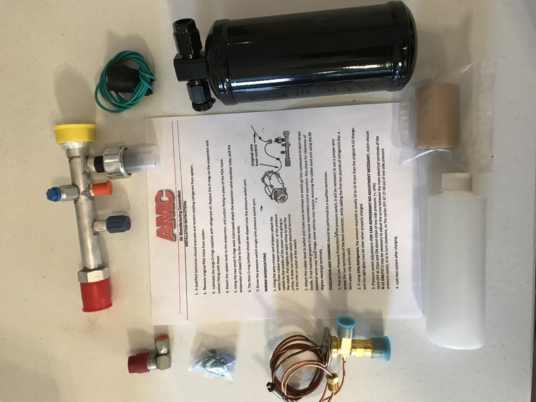 1966 Bel Air Biscayne Caprice Impala AC R12 to R134a upgrade package