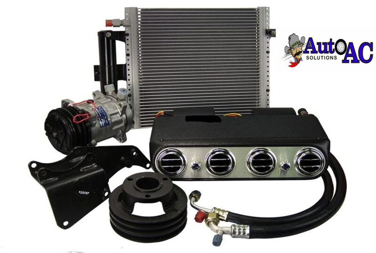 1955 1956 1957 1958 1959 1960 1961 1962 1963 1964 1965 1966 1967 1968 1969 1970 Fairlane Falcon Ranchero Torino Add On Underdash Air Conditioning Package Ford Look a Like a/c