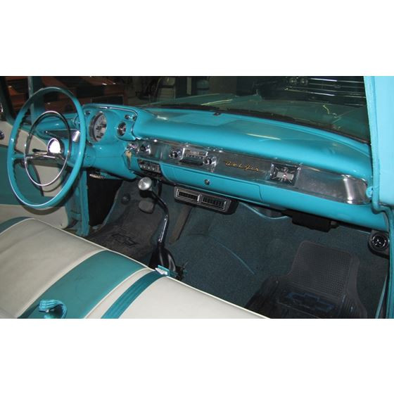 1949 1950 1951 1952 1953 1954 Chevrolet Bel Air, Deluxe, Fleetline, Styleline Add on AC Air Conditioning heater with integrated controls