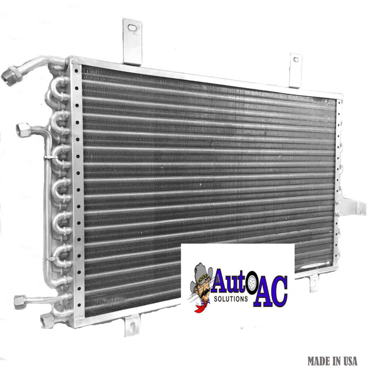 1971 1972 Ford Galaxie, LTD AC Condenser High Performance for R12 or R134a