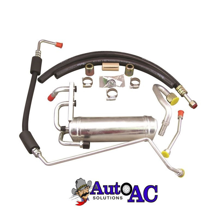 1965 1966 1967 1968 1969 1970 1971 1972 Bonneville Catalina Grand Prix AC Hose Fitting Muffler KIT NEW