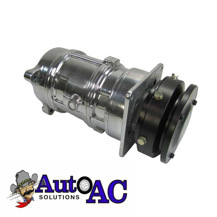 1962-1979 Bel Air, Camaro, Caprice, Chevelle, Corvette, El Camino, Monte Carlo A6 AC Aluminum Compressor