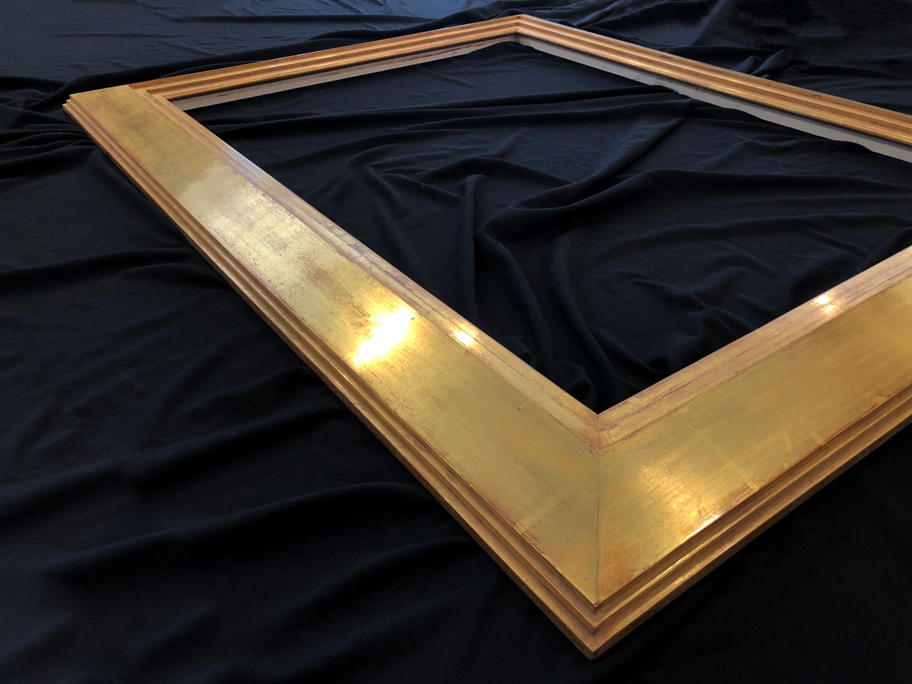 Postcard Frames are available in wood finishes, colors, gold