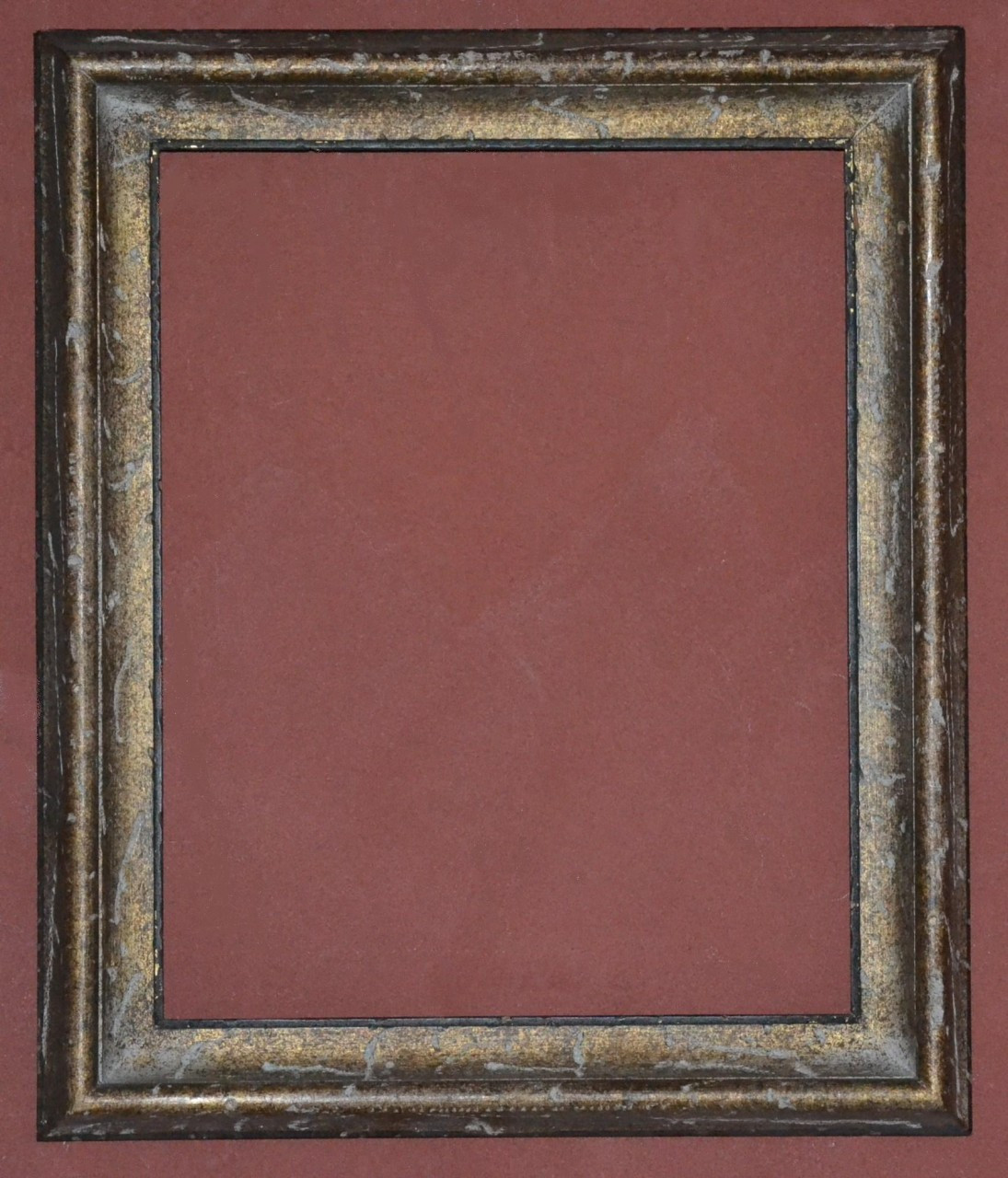 outside brown with black picture frame