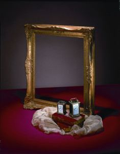 FM 369 - Gold Metal Leaf Z Tone, 3 3/4" Width X  1 7/8" Hight

The Frame in this Image is 20"  x  24" (Art Size)