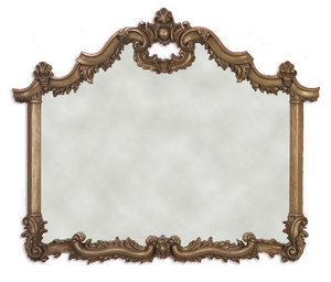 FMOO118 - Hand Carved Frame Gold Metal Leaf FMOO118 - Hand Carved Frame Gold Metal Leaf