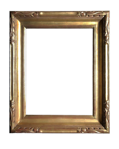 16" x 20" Hand-carved Picture Frame Gilded In Genuine 22k Gold Leaf 16" x 20" Hand-carved Picture Frame Gilded In Genuine 22k Gold Leaf