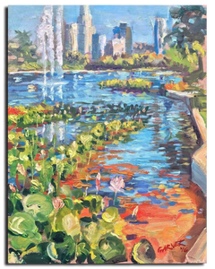 Fine Original Contemporary Plein Air Painting 1 - Tom Garner Fine Original Contemporary Plein Air Painting 1 - Tom Garner