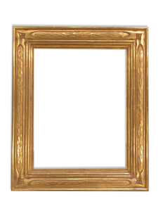3" Wide 14" x 18" Solid Wood Hand Carved Picture Frame, Gilded in 22K Gold Leaf 3" Wide 14" x 18" Solid Wood Hand Carved Picture Frame, Gilded in 22K Gold Leaf