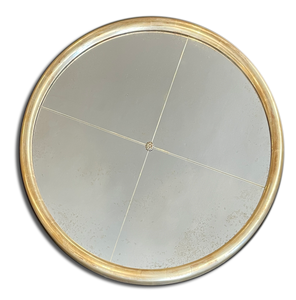 1 1/4" Wide 30" Diameter Solid Wood Round Mirror 1 1/4" Wide 30" Diameter Solid Wood Round Mirror