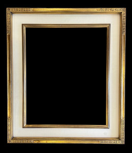 20" x 24" HAND CARVED PICTURE FRAME FINISHED IN GENUINE 22K GOLD 20" x 24" HAND CARVED PICTURE FRAME FINISHED IN GENUINE 22K GOLD