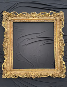 30 7/8" X 38 1/2" Antique Restored Picture Frame 30 7/8" X 38 1/2" Antique Restored Picture Frame