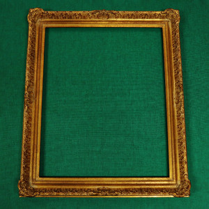 16" x 20" Ornate Custom Picture Frame Finished In Gold Metal Leaf - Made in USA 16" x 20" Ornate Custom Picture Frame Finished In Gold Metal Leaf - Made in USA